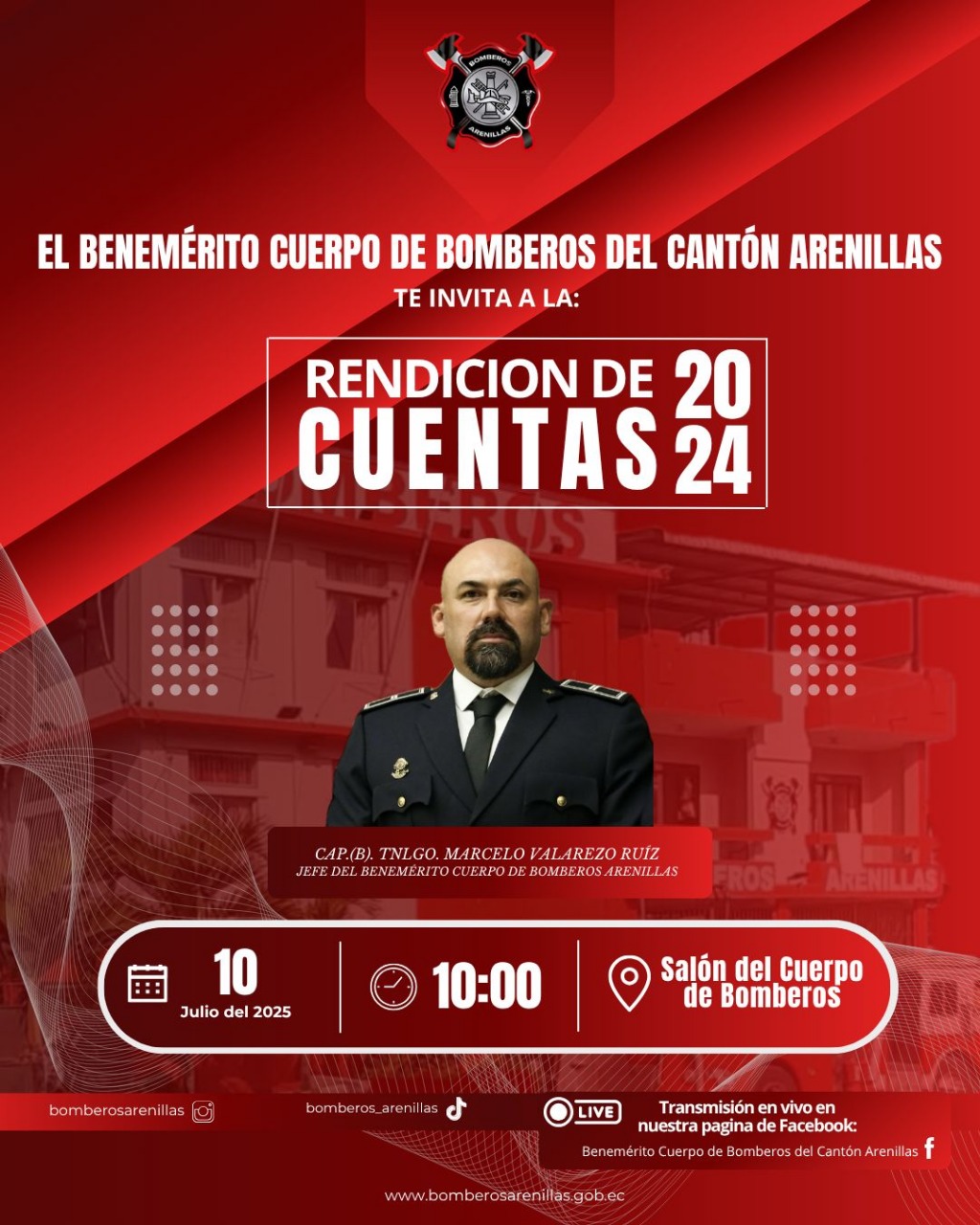 INVITACION A LA RENDICION DE CUENTAS 2024